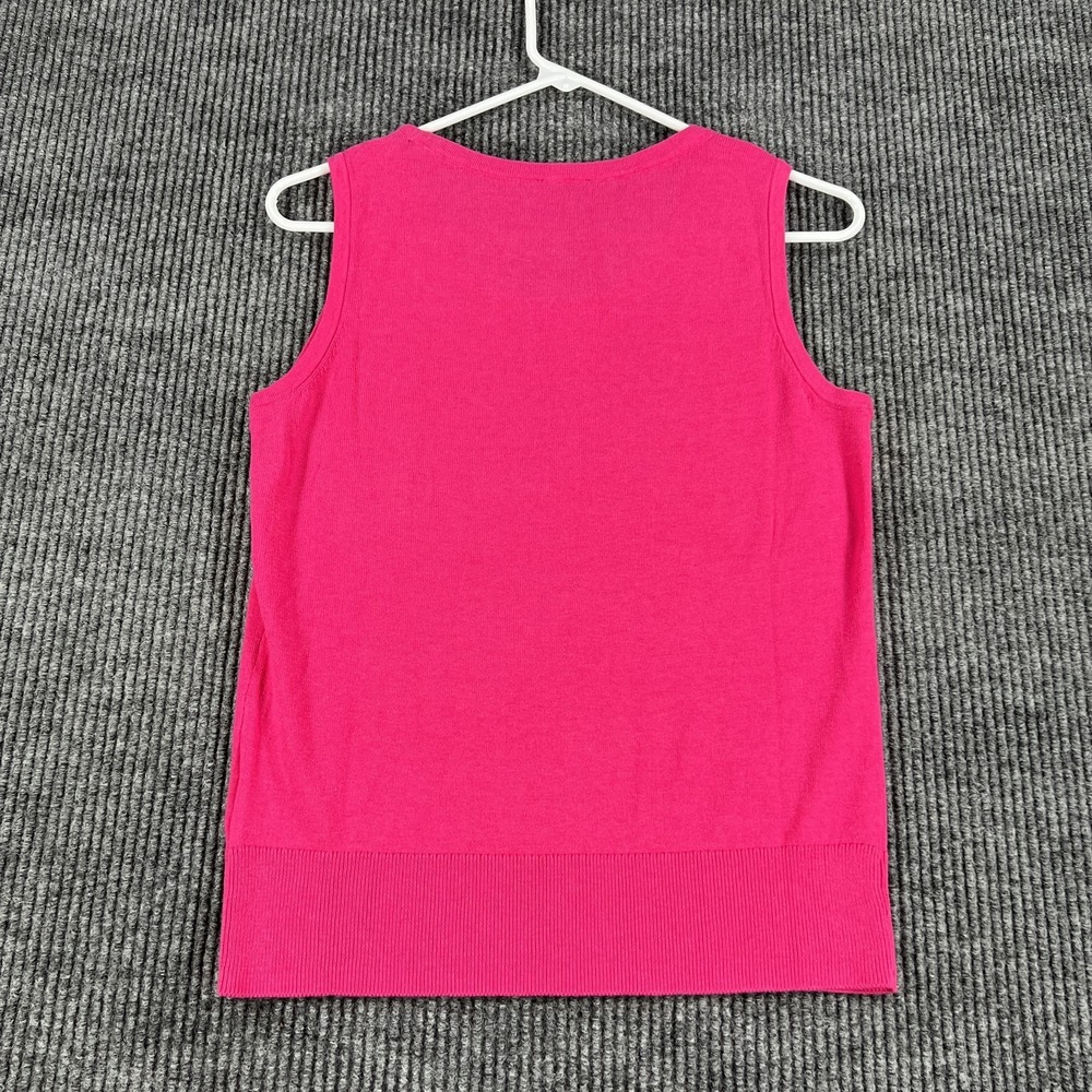Talbots Sweater Womens Petite Small Sleeveless Pullover Knit Stretch Comfort - Picture 11 of 11